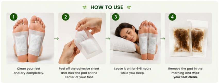 Herbal Foot Care Patches Buy 1 Get 1 Free